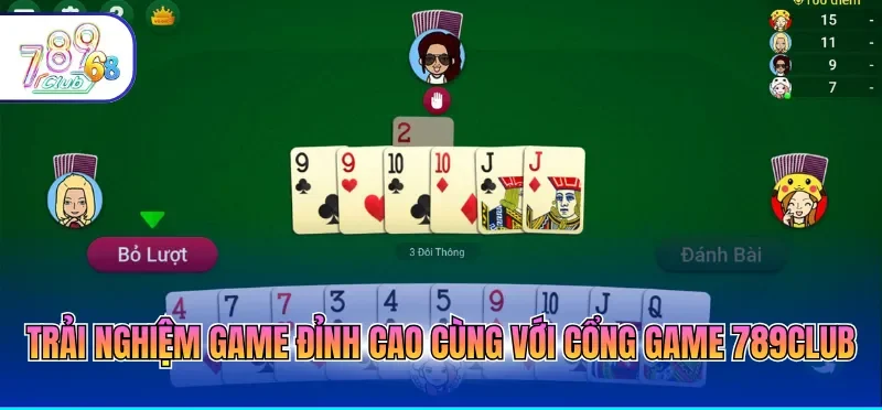 Trải nghiệm game đỉnh cao cùng với cổng game 789CLUB