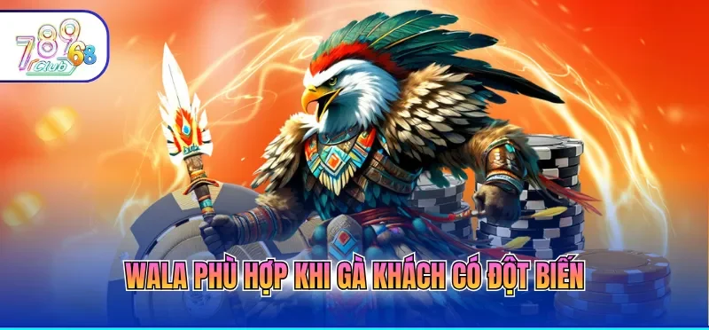 Wala phù hợp khi gà khách có đột biến